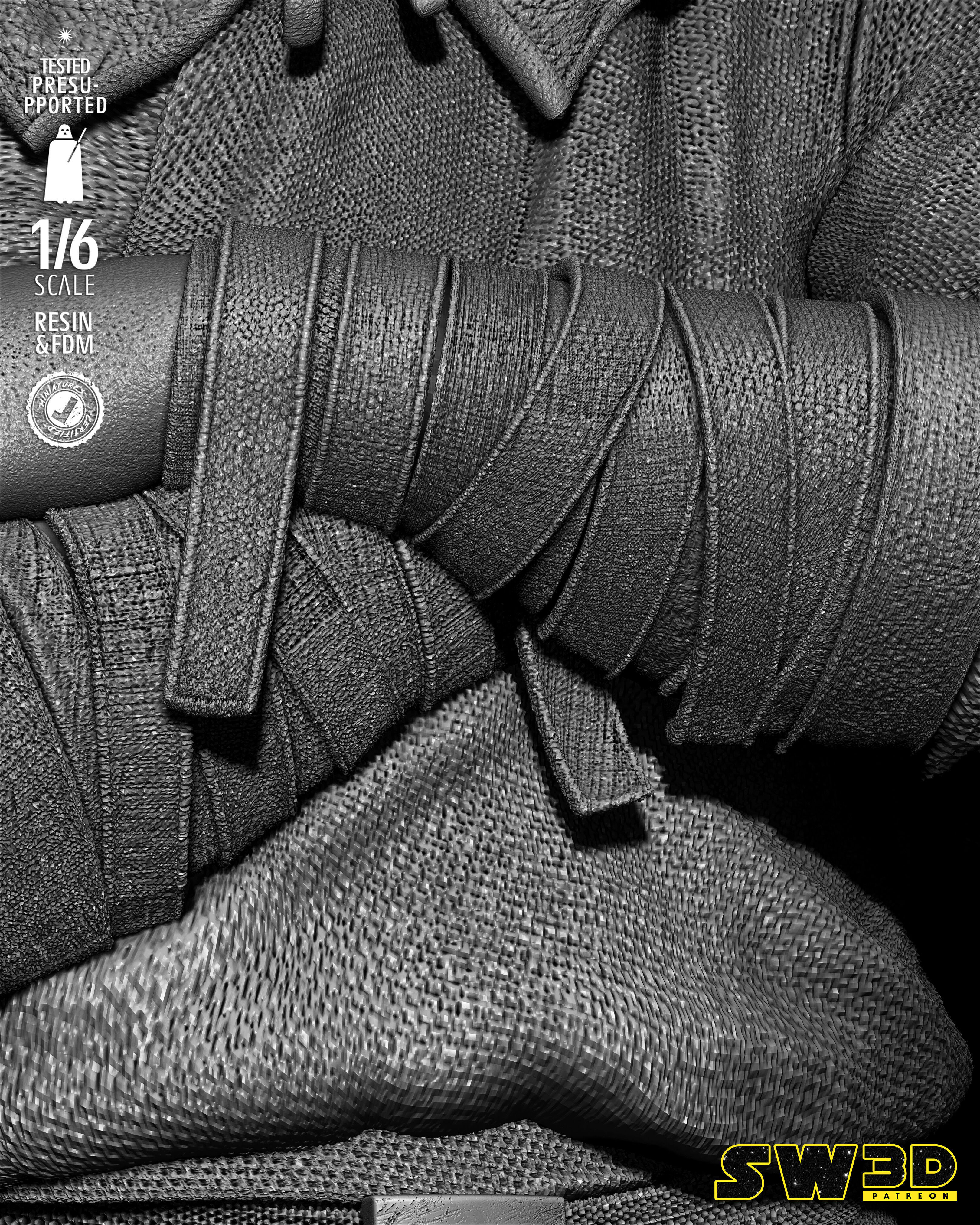 STAR WARS Anakin Kid Sculpture 3D print model_12