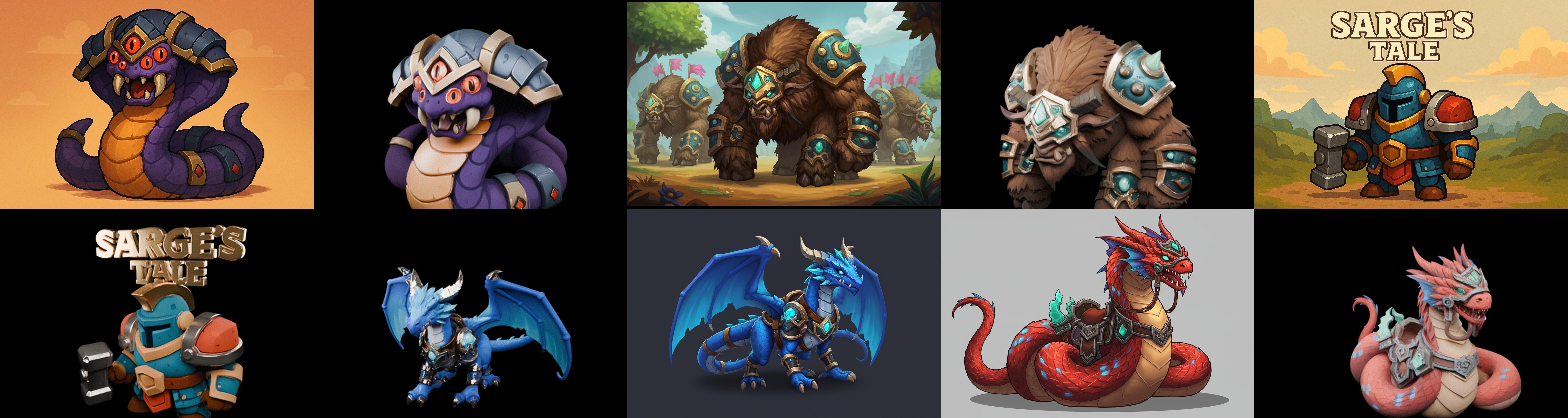 MountWorld bundle 45 pack 100 glb Low-poly 3D model_11