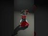Animated Pirate Character Model Rigged and Animated Low-poly 3D model_2