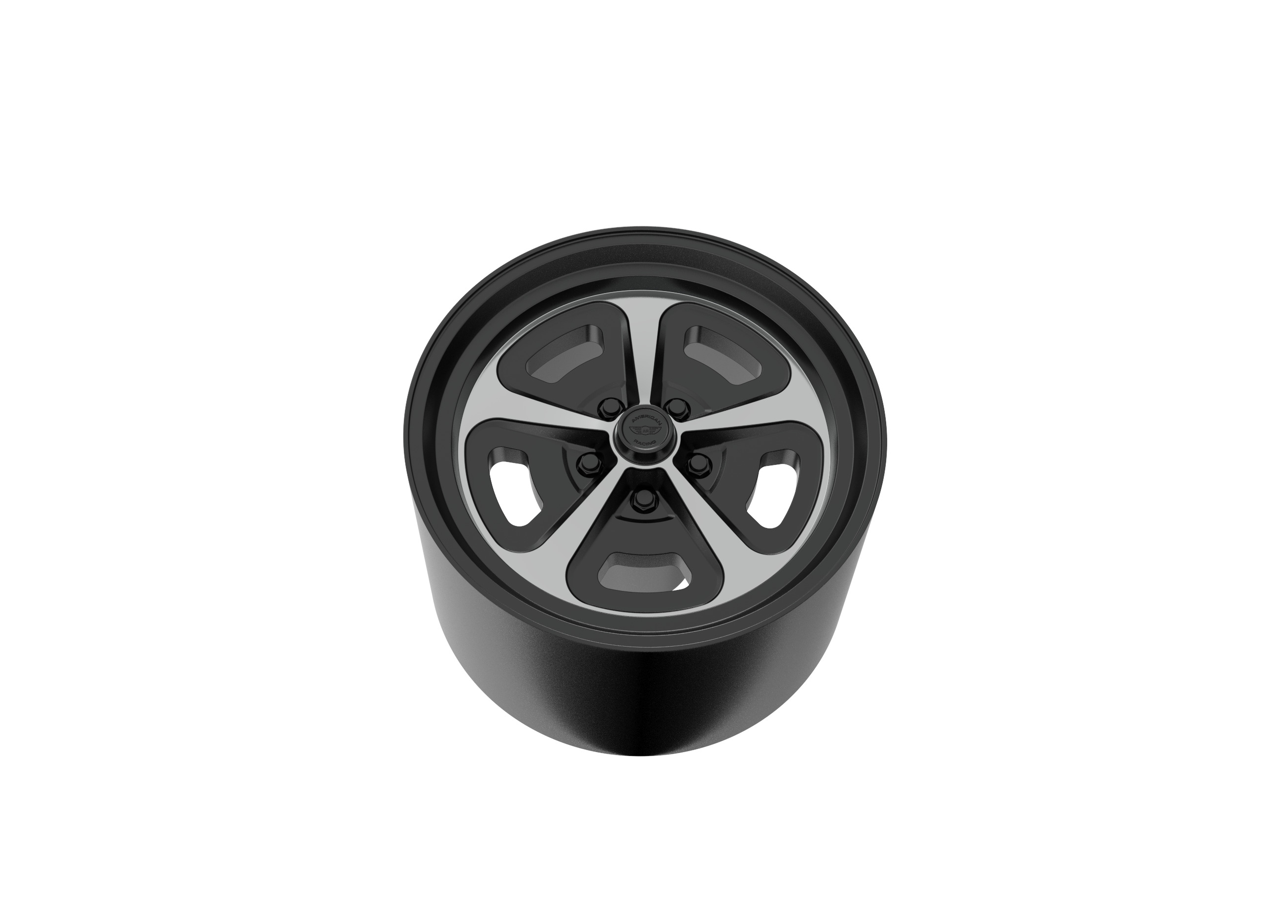 AMERICAN RACING 500 MONO CAST WHEEL 3D PRINT MODEL 3D print model_2