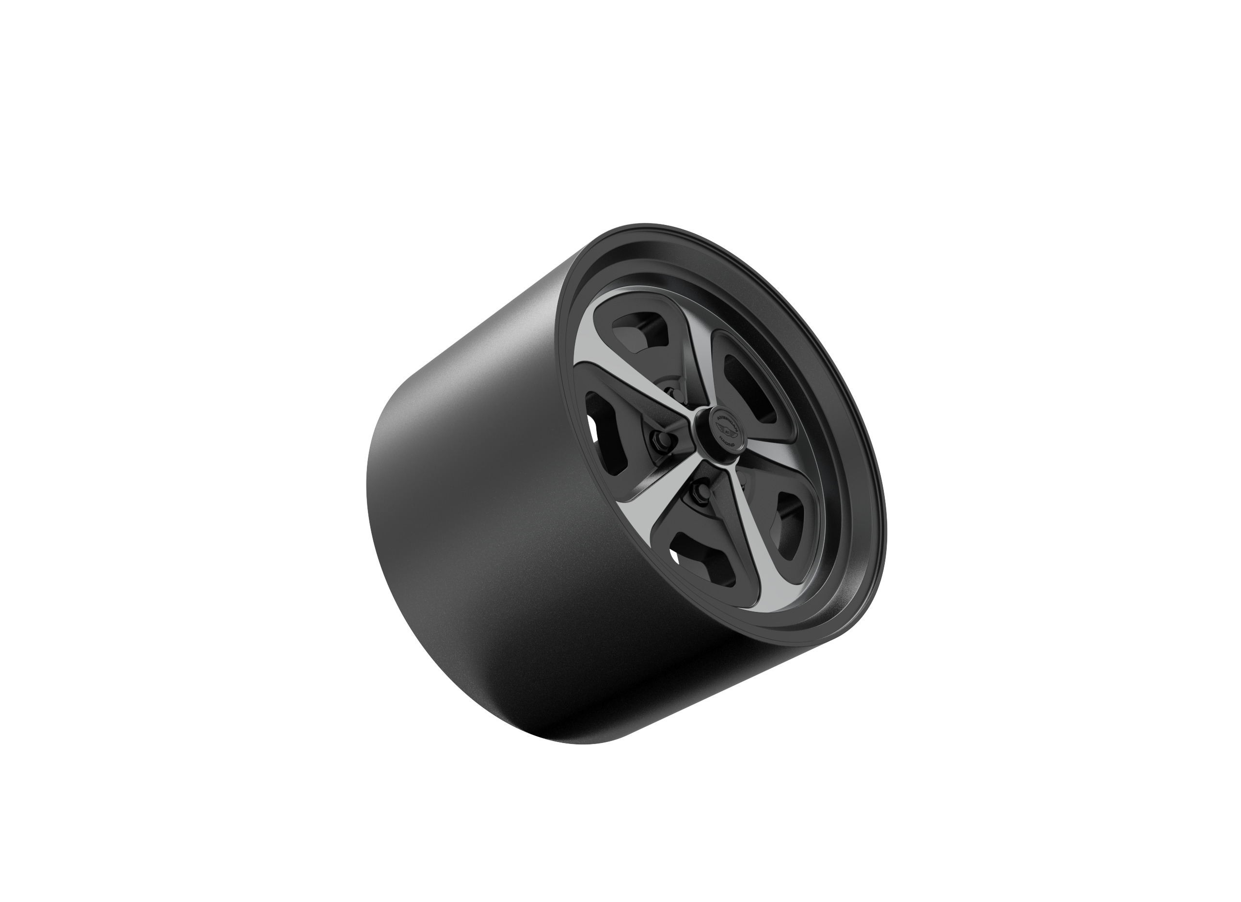 AMERICAN RACING 500 MONO CAST WHEEL 3D PRINT MODEL 3D print model_4