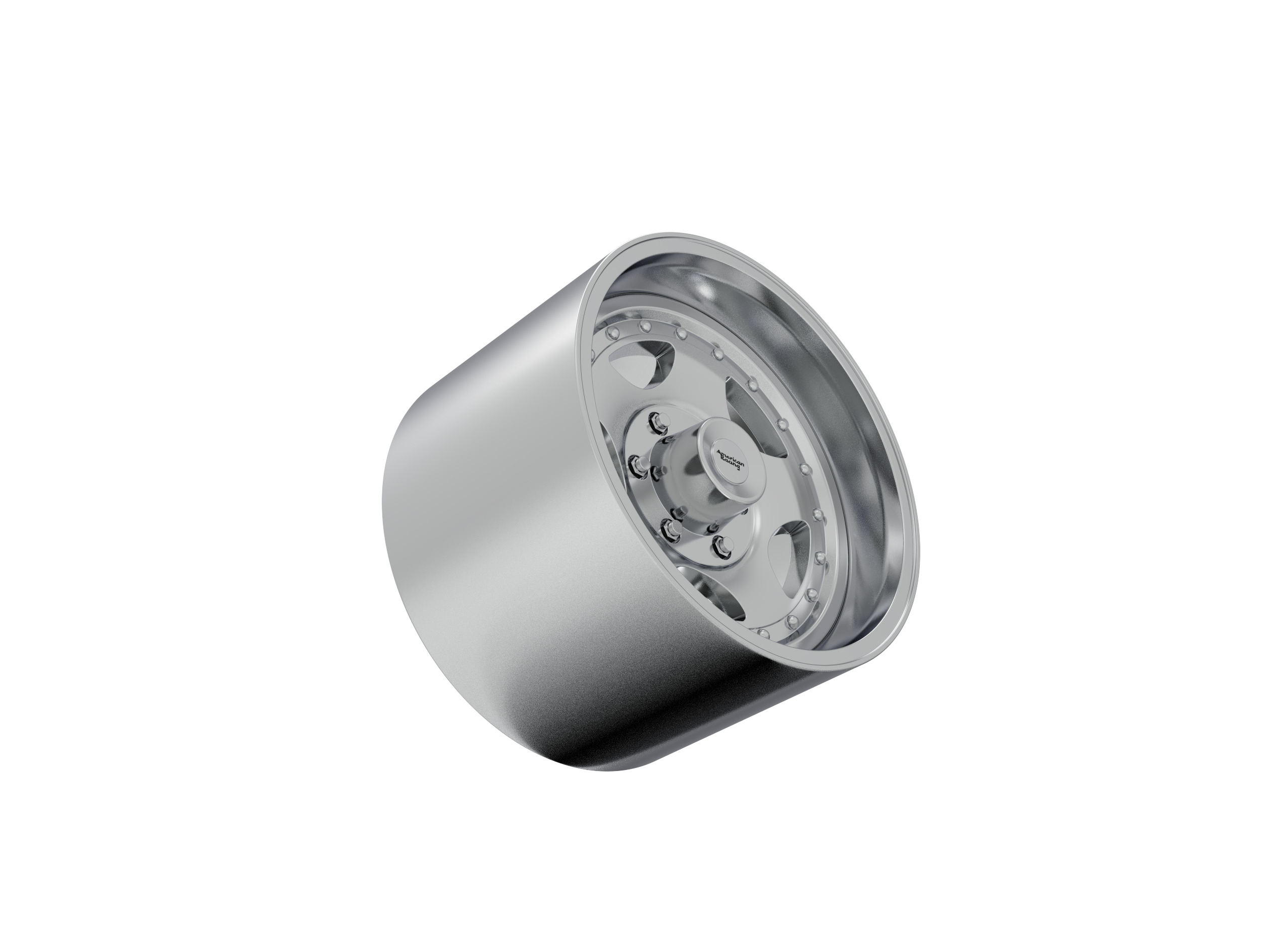 AMERICAN RACING AR23 WHEEL 3D PRINT MODEL 3D print model_4