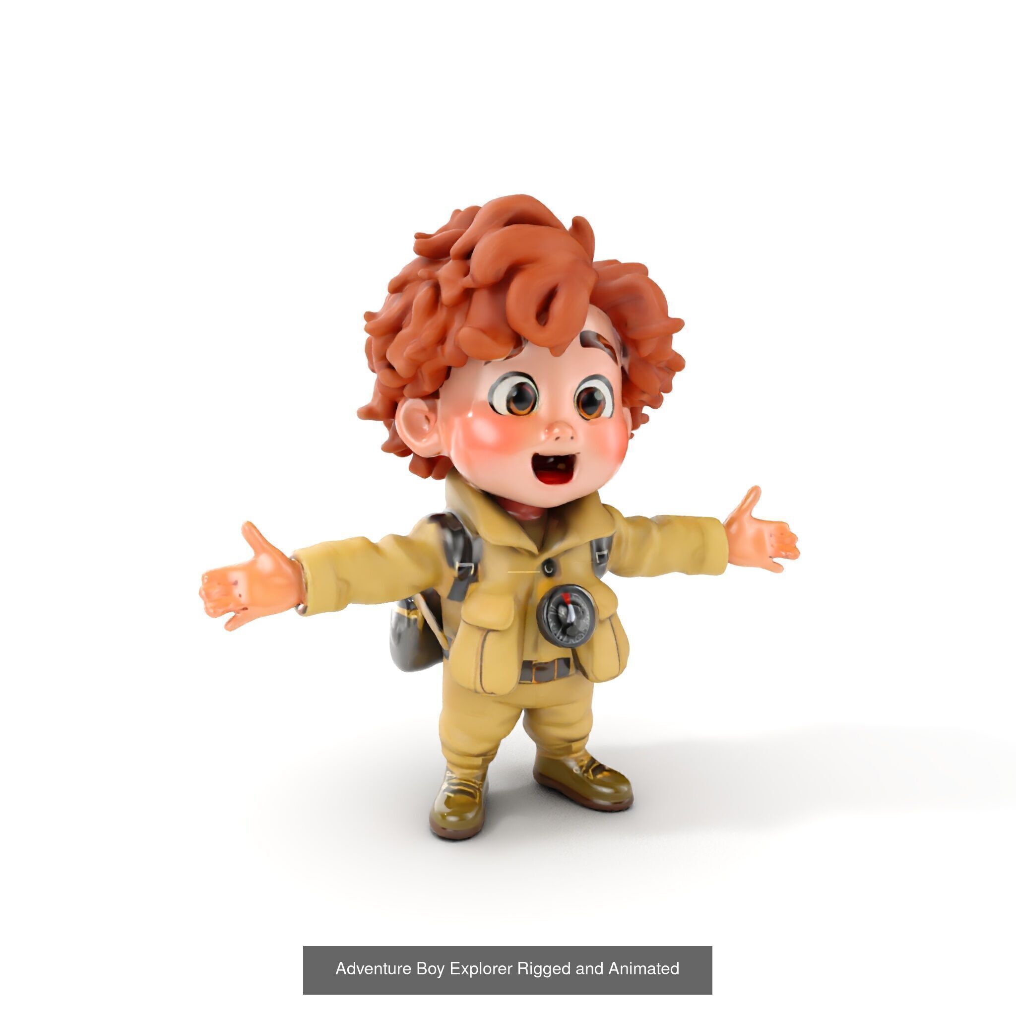 Vibrant Cartoon Character Collection _26
