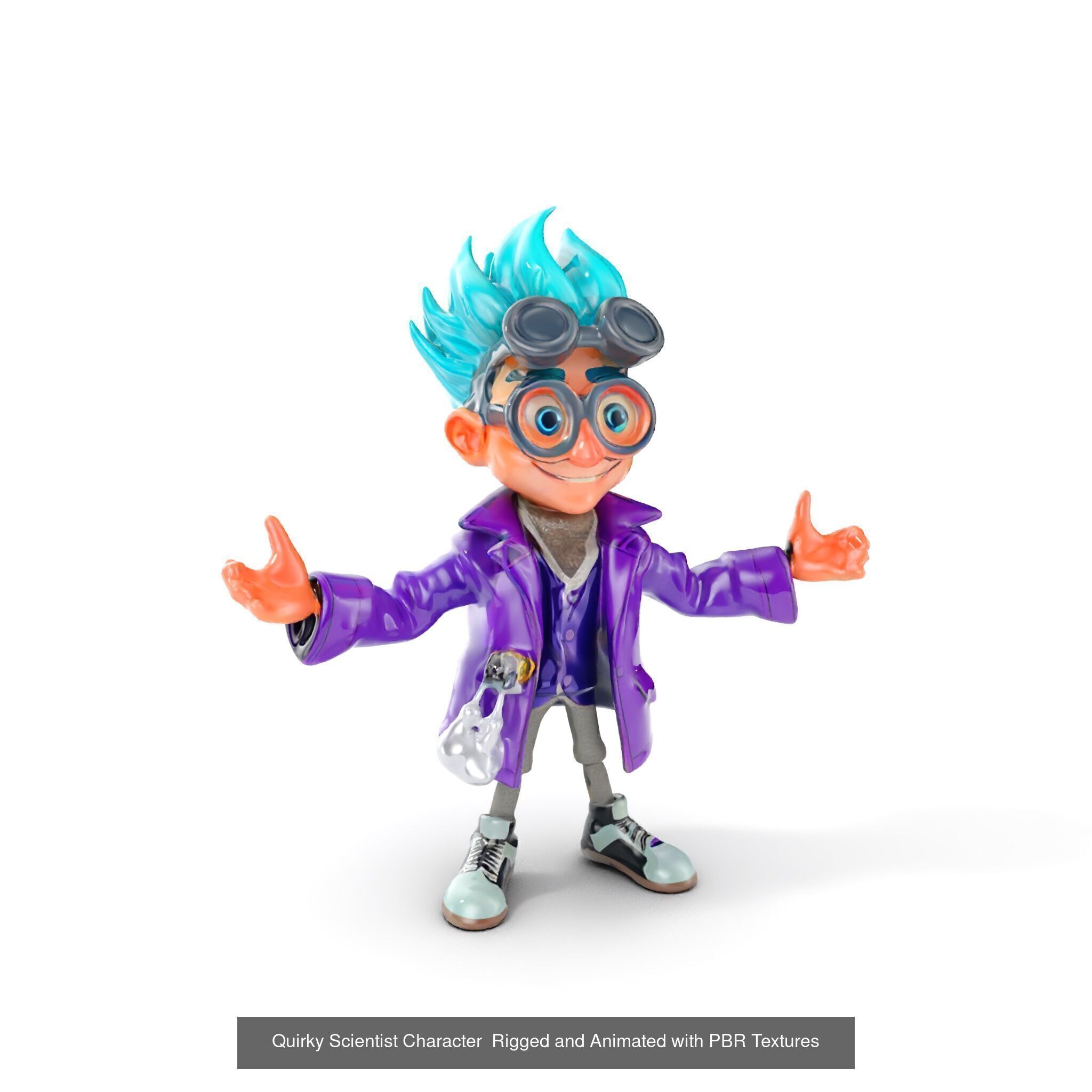 Vibrant Cartoon Character Collection _17