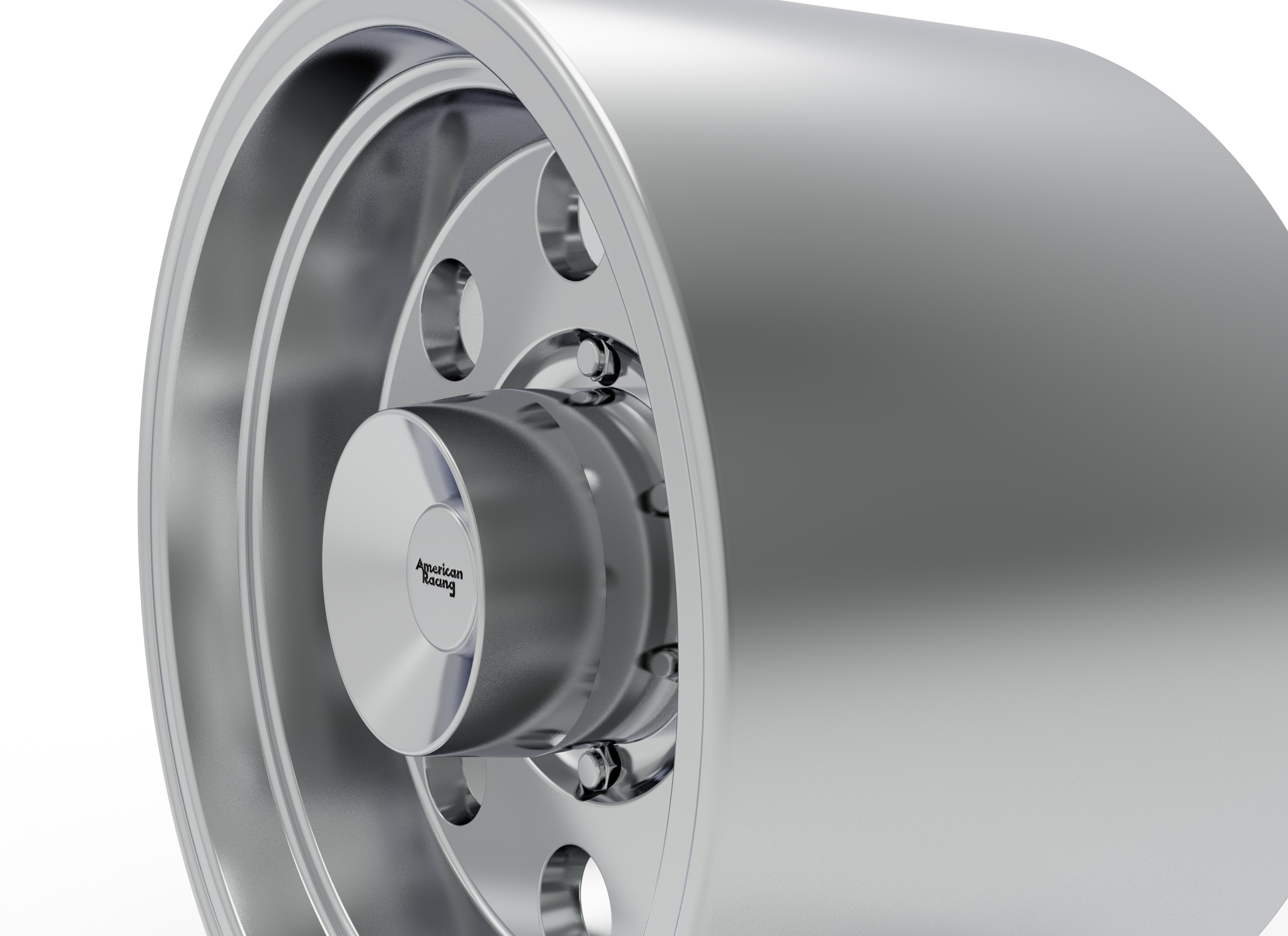 AMERICAN RACING BAJA WHEEL 3D PRINT MODEL 3D print model_6