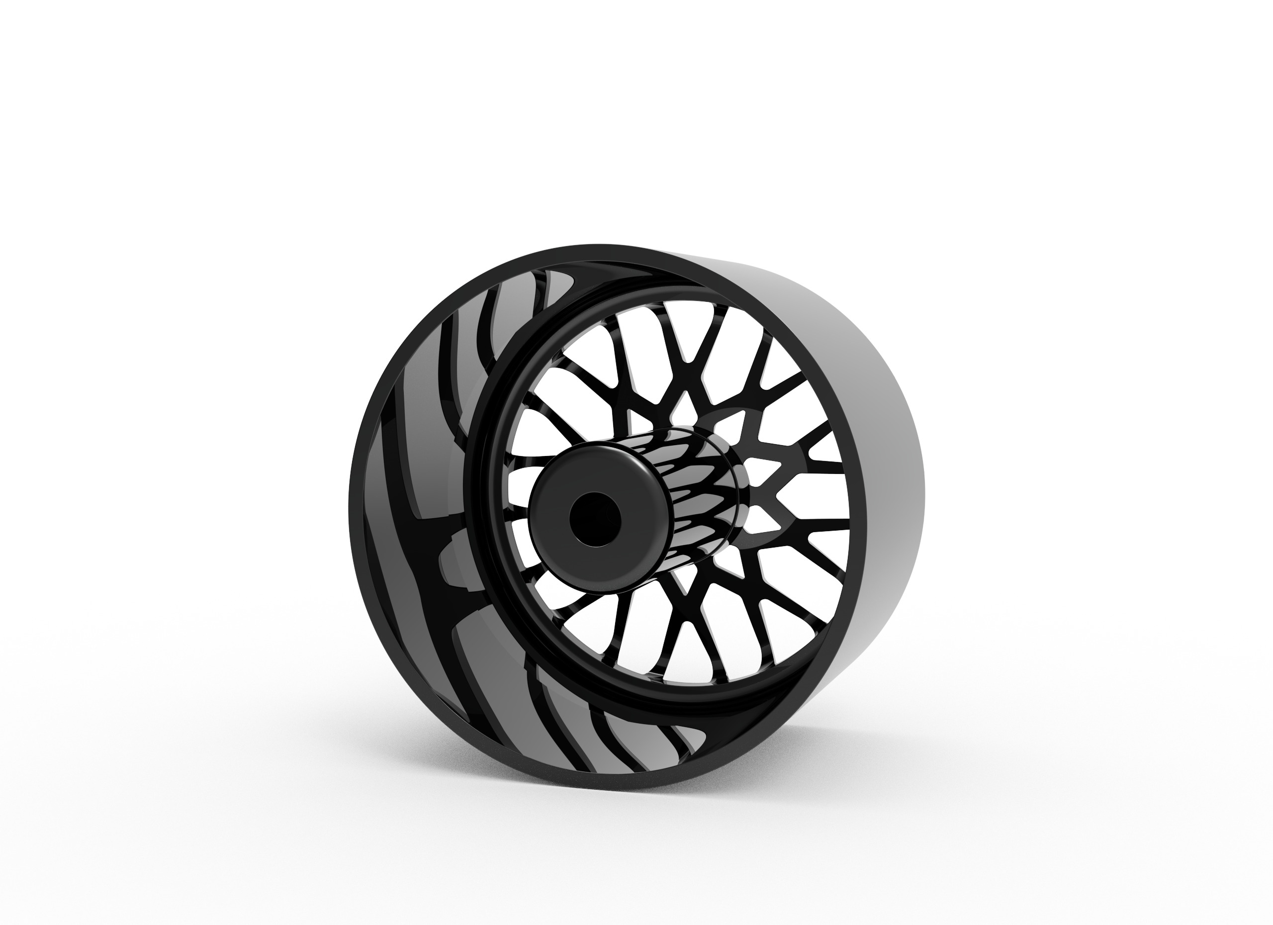 AMERICAN RACING BARRAGE WHEEL 3D PRINT MODEL 3D print model_7