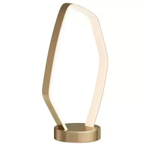  Vallerosa LED table lamp in brass