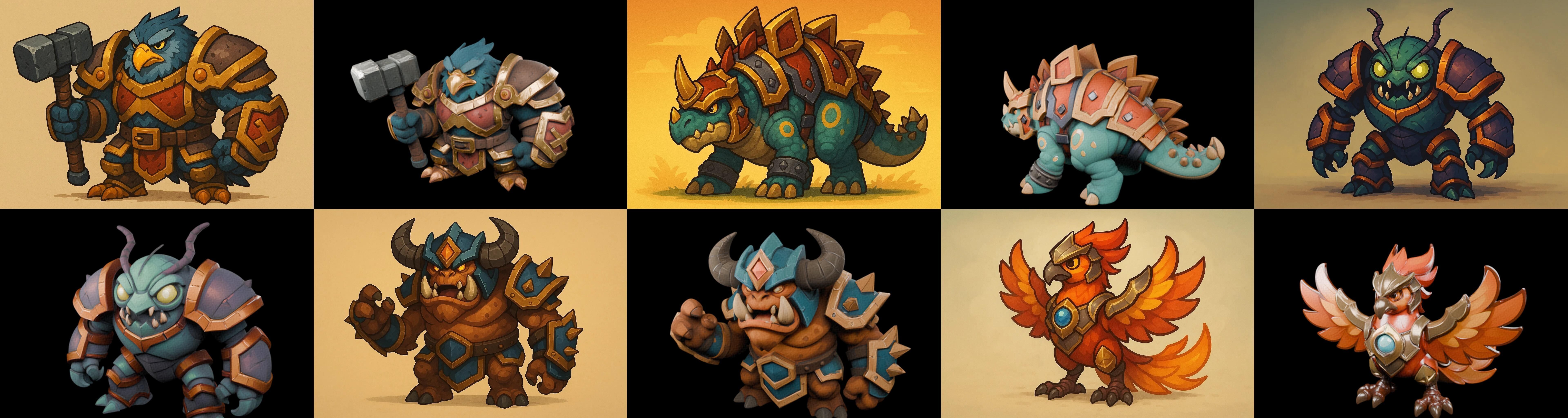 MountWorld bundle 39 pack 100 glb Low-poly 3D model_5