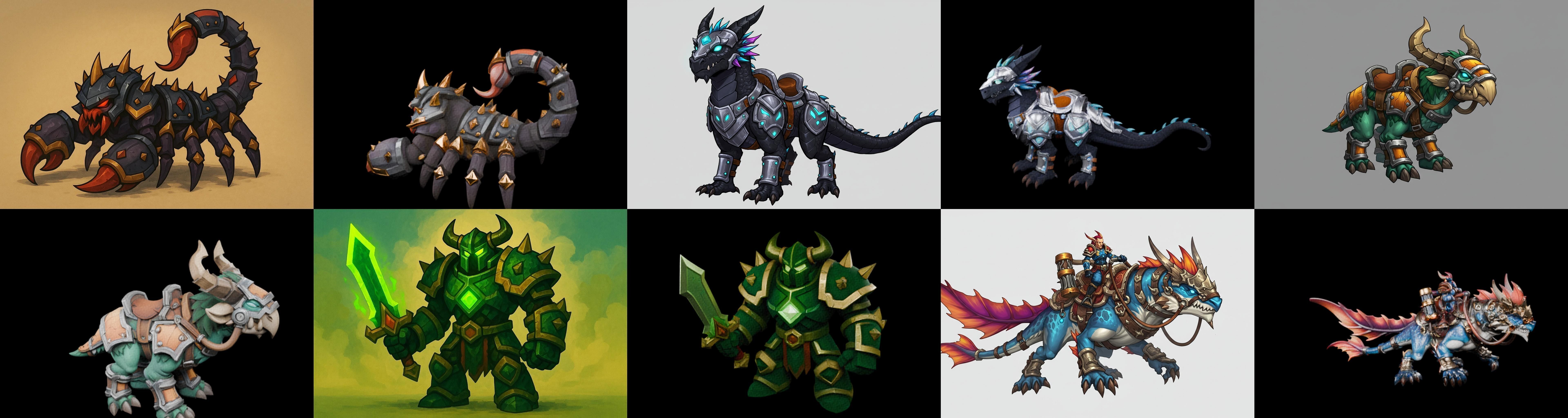 MountWorld bundle 39 pack 100 glb Low-poly 3D model_6