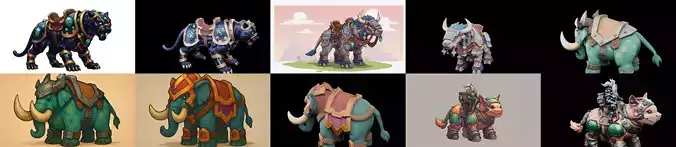 MountWorld bundle 39 pack 100 glb