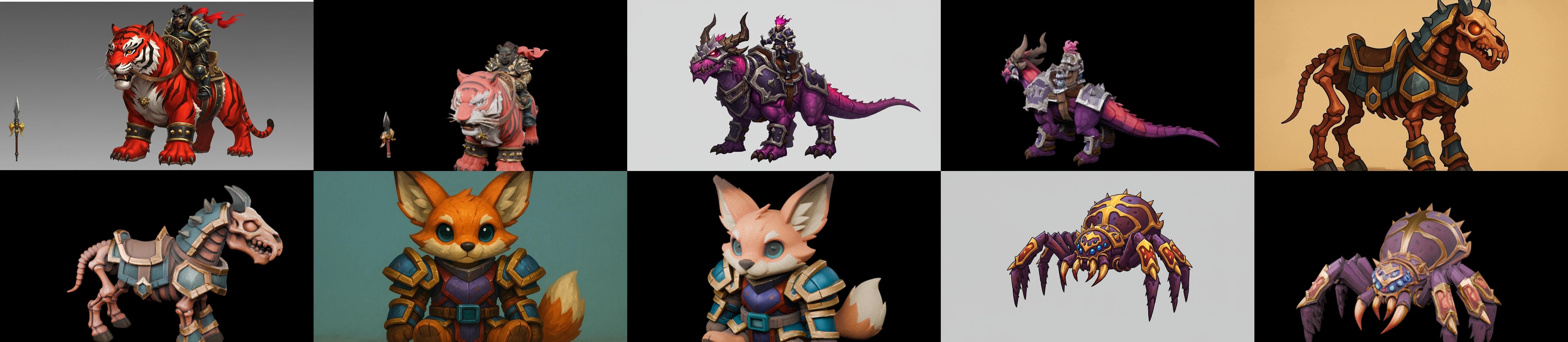 MountWorld bundle 39 pack 100 glb Low-poly 3D model_2