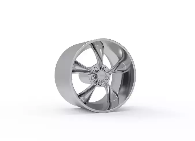 AMERICAN RACING BOSS TT WHEEL 3D PRINT MODEL