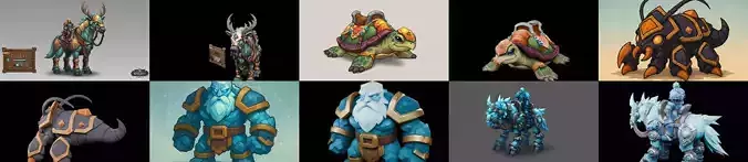 MountWorld bundle 38 pack 100 glb