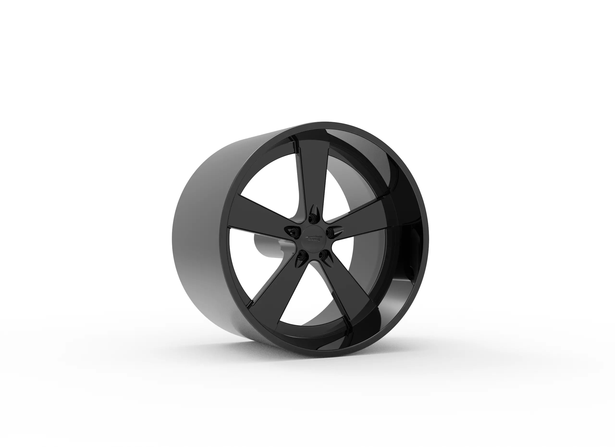AMERICAN RACING BURNOUT WHEEL 3D PRINT MODEL 3D print model