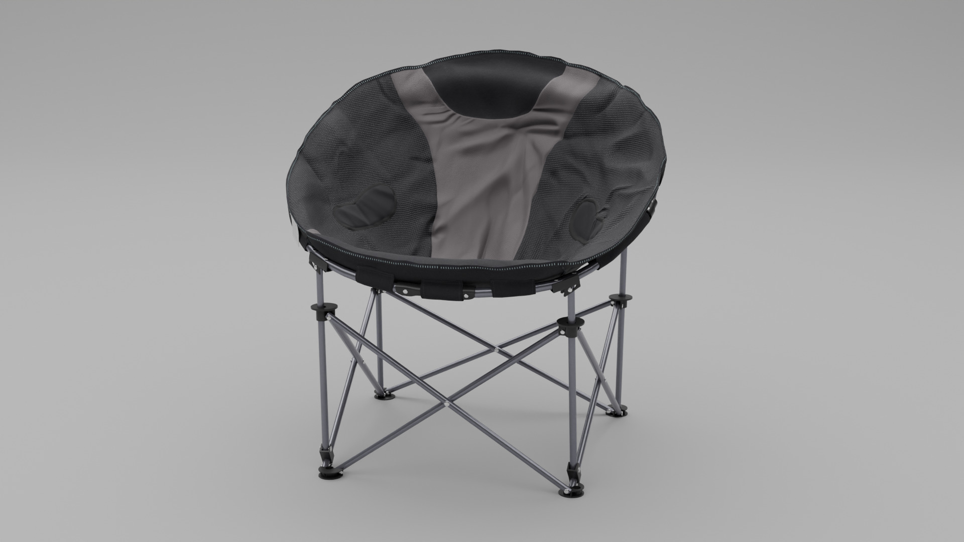 Beach Chair Low-poly 3D model_8