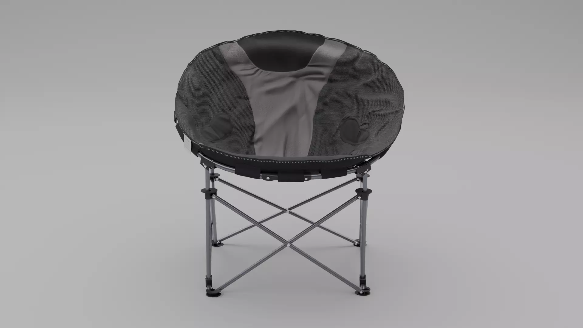 Beach Chair Low-poly 3D model_0