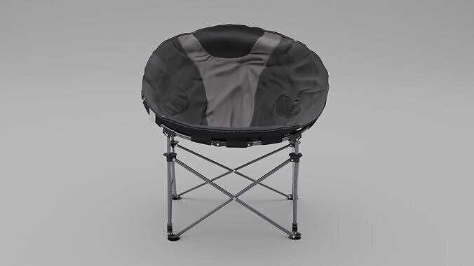 Beach Chair Low-poly 3D model