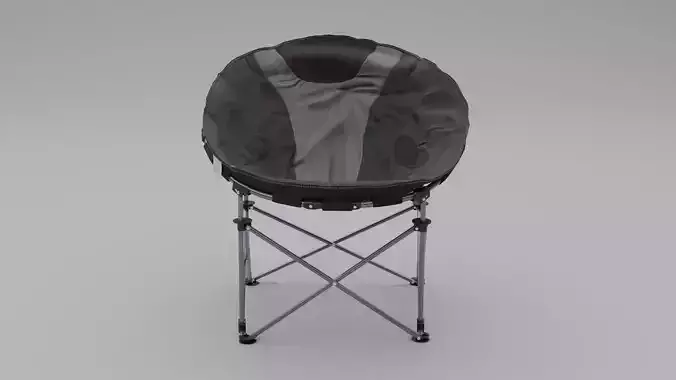 Beach Chair Low-poly 3D model