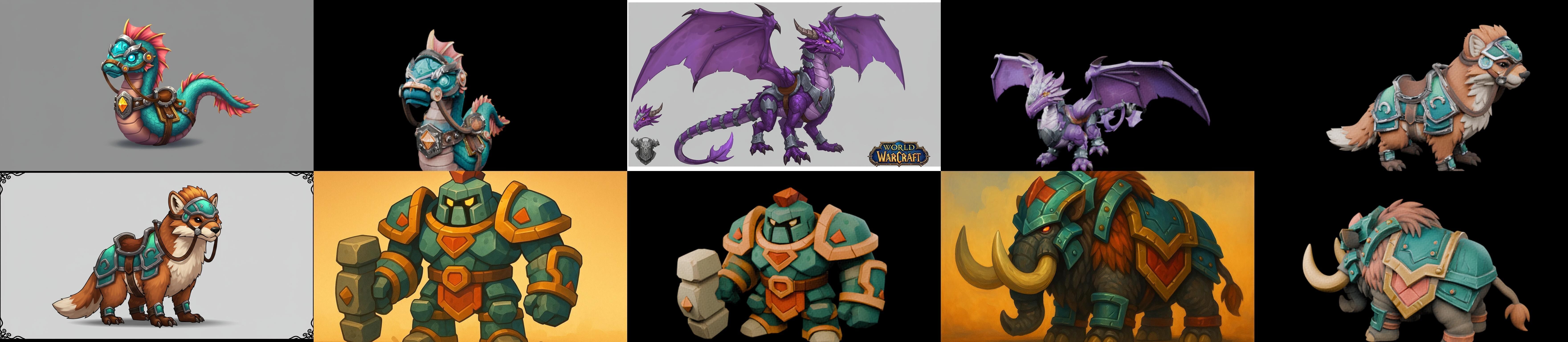 MountWorld bundle 36 pack 100 glb Low-poly 3D model_16