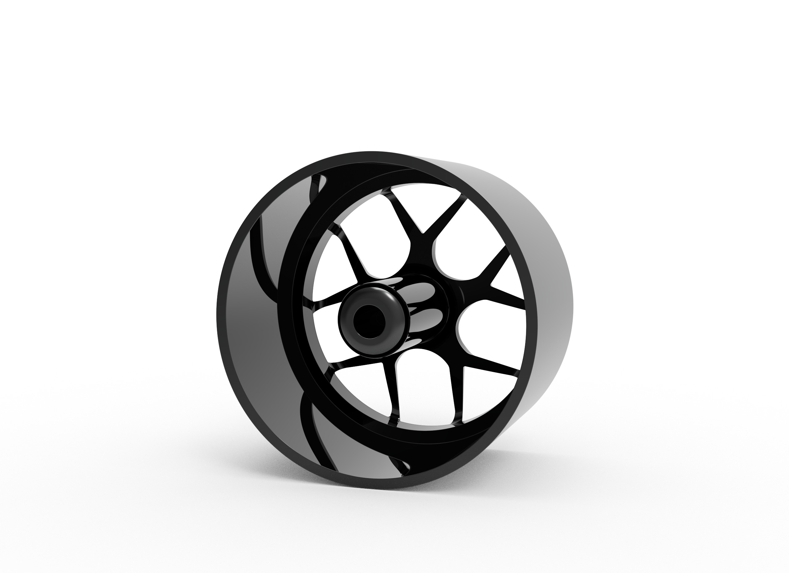 AMERICAN RACING CROSSFIRE WHEEL 3D PRINT MODEL 3D print model_7