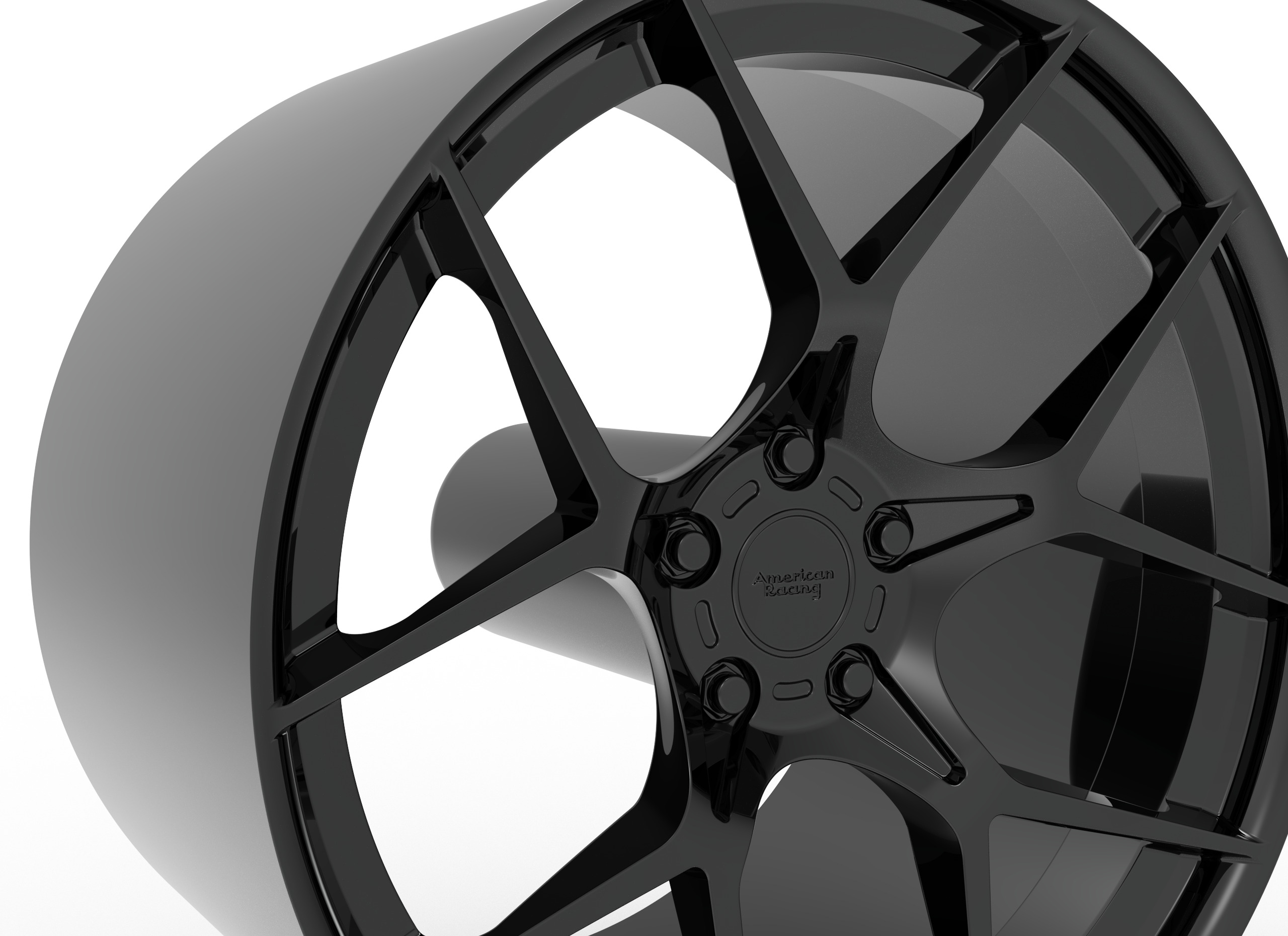 AMERICAN RACING CROSSFIRE WHEEL 3D PRINT MODEL 3D print model_5