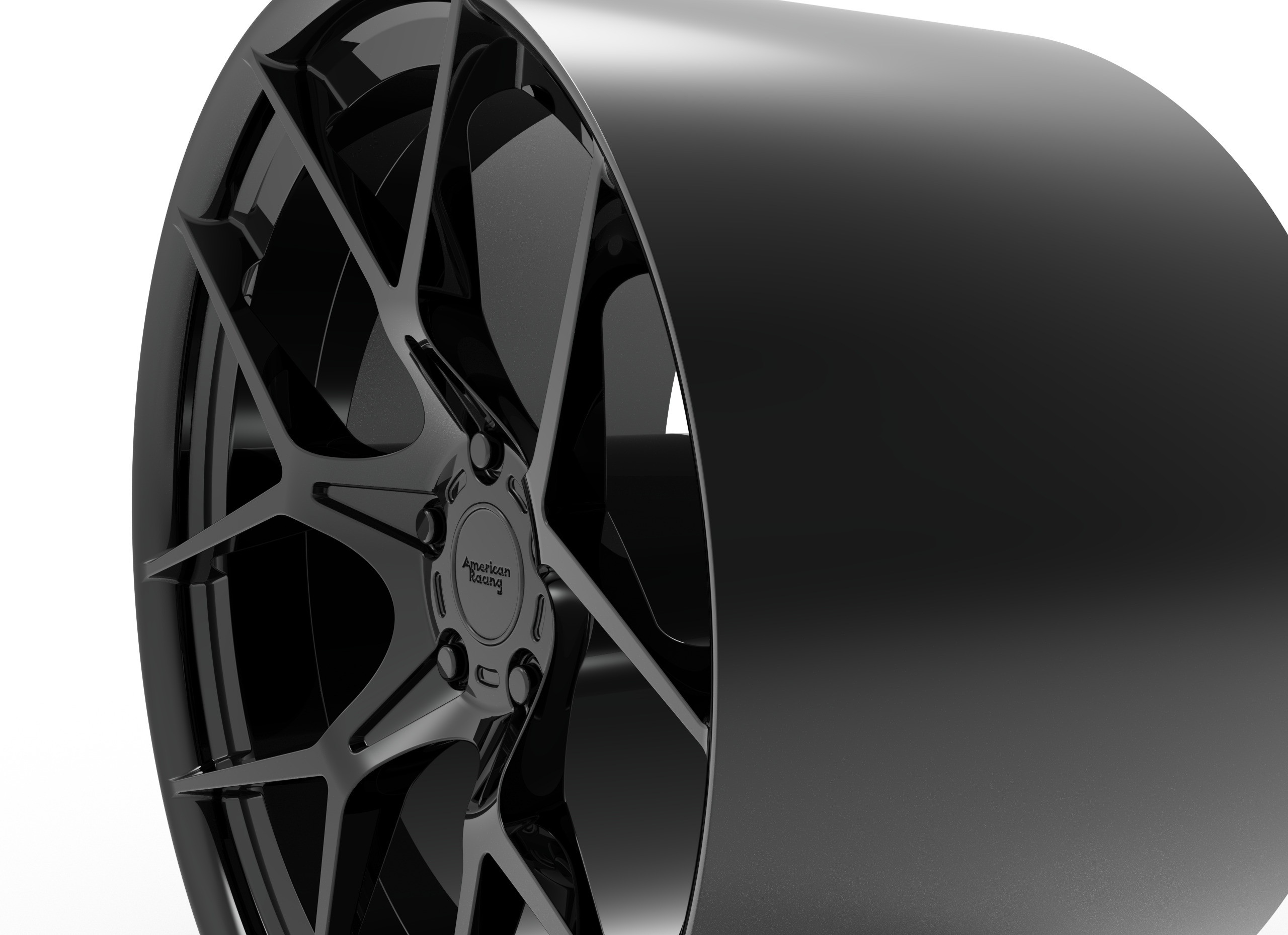 AMERICAN RACING CROSSFIRE WHEEL 3D PRINT MODEL 3D print model_6