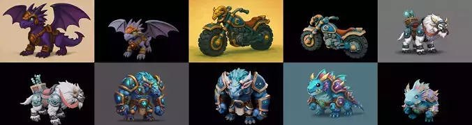 MountWorld bundle 35 pack 100 glb