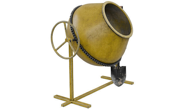 Cement Mixer 3D model