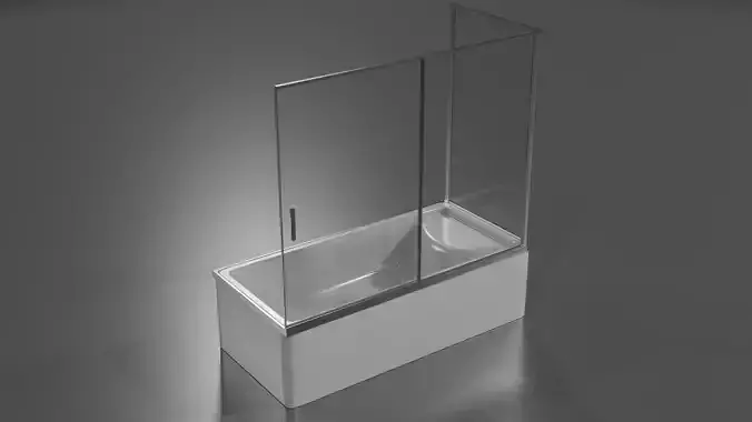 Bathtub and Cabinet