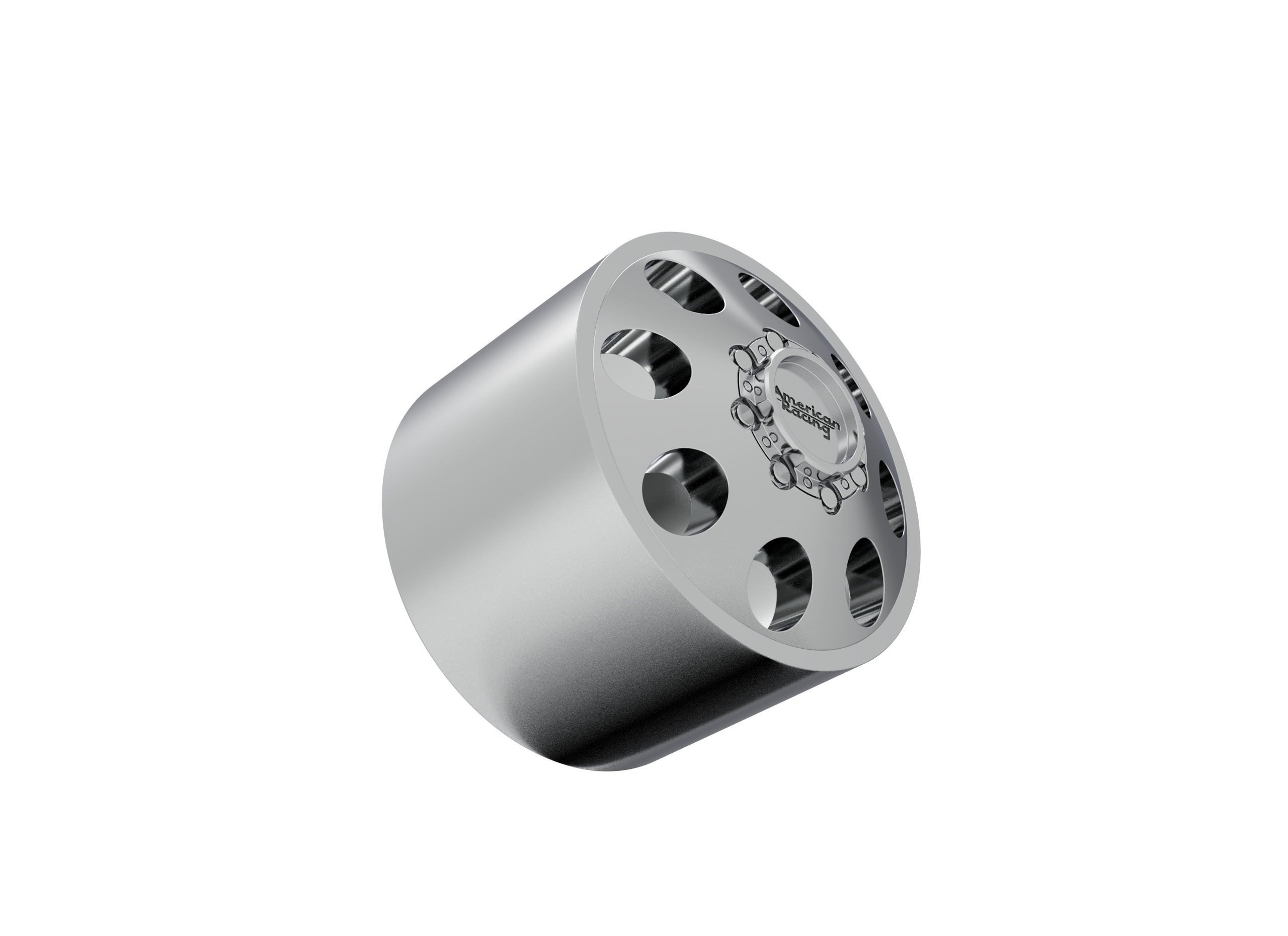 AMERICAN RACING front baja dually WHEEL 3D PRINT MODEL 3D print model_4