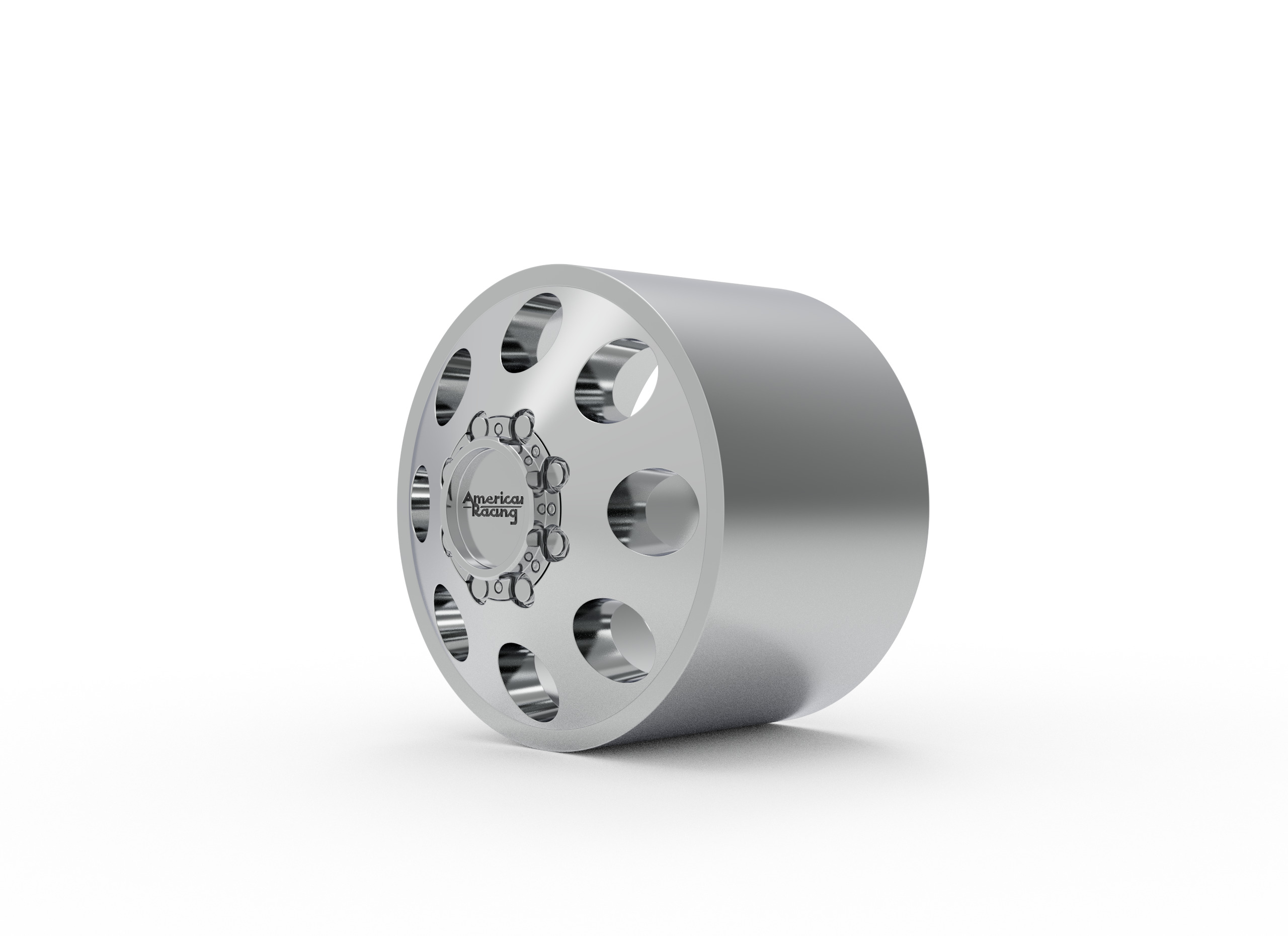 AMERICAN RACING front baja dually WHEEL 3D PRINT MODEL 3D print model_1