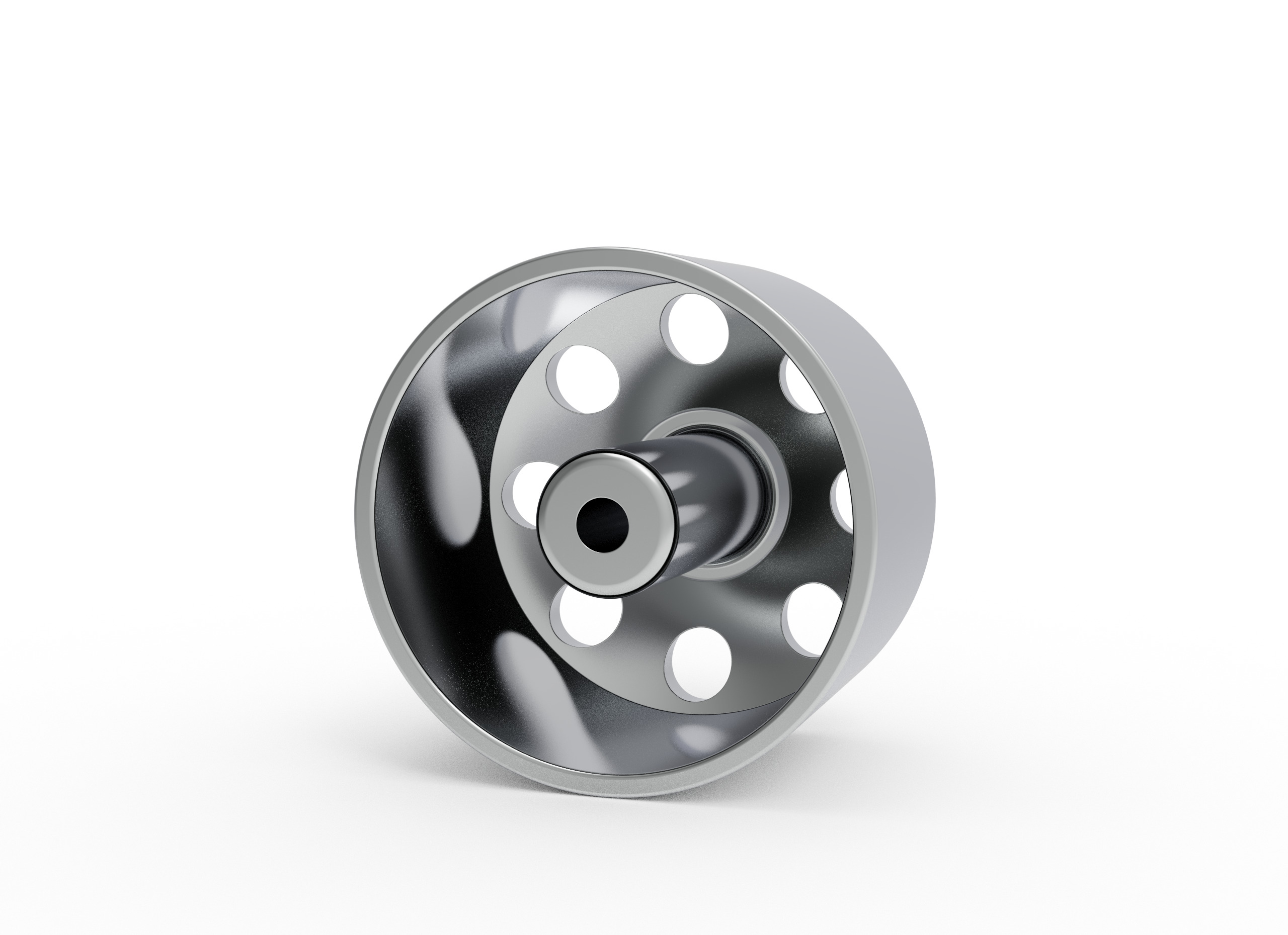 AMERICAN RACING front baja dually WHEEL 3D PRINT MODEL 3D print model_7