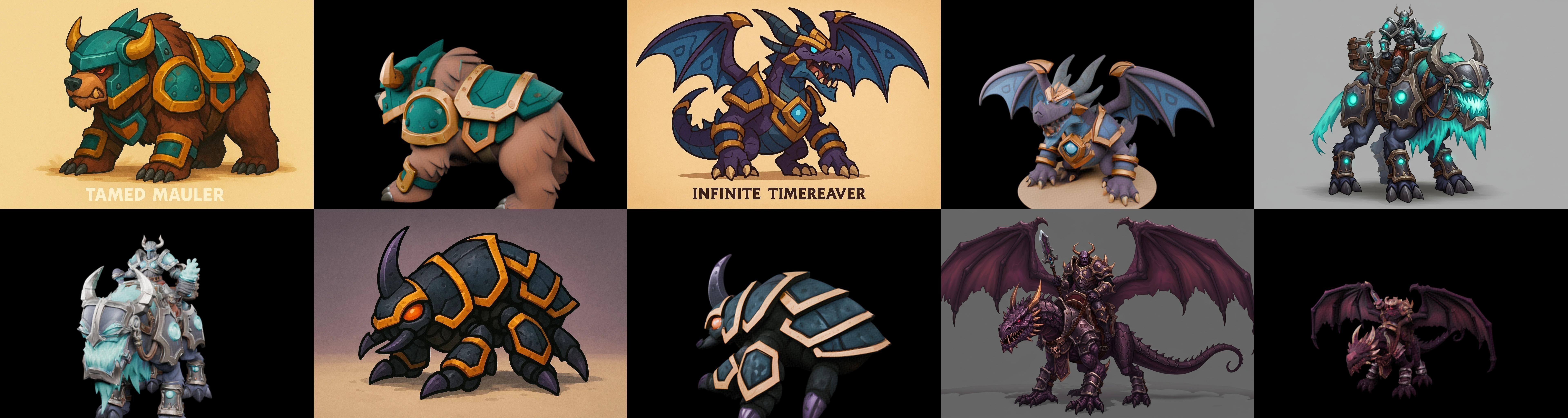 MountWorld bundle 33 pack 100 glb Low-poly 3D model_8