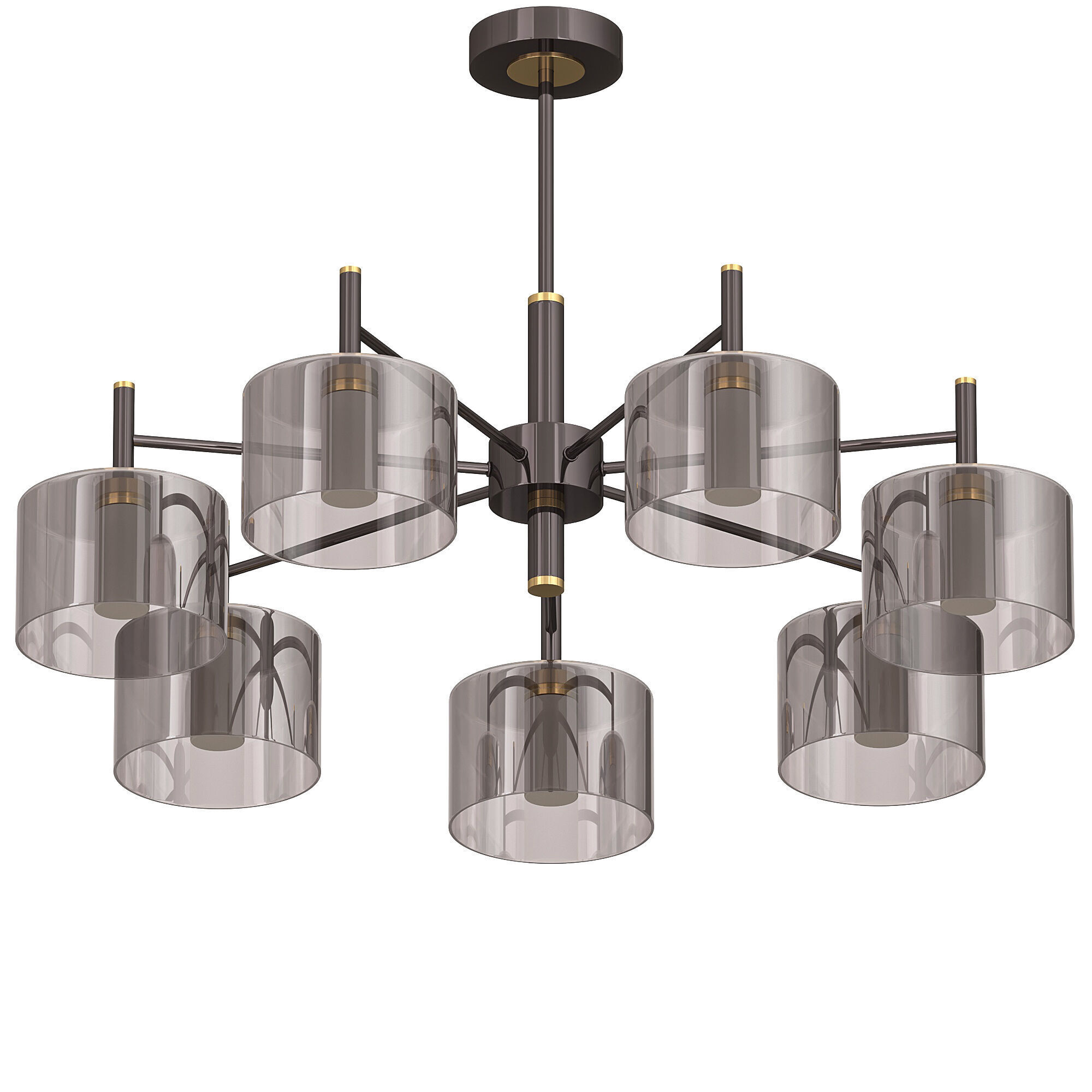 Chandelier lamp Citilux 3D model_1