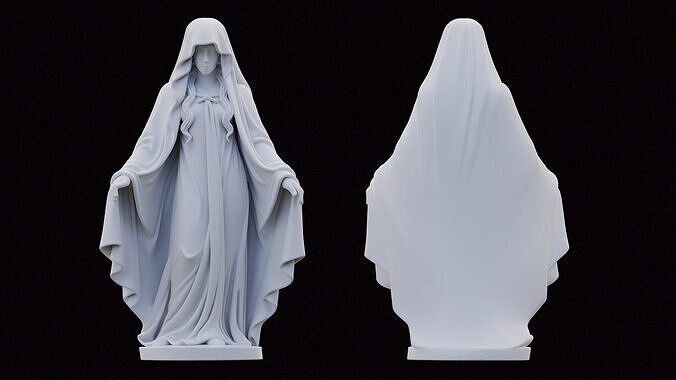 Muse of the Night Free 3D print model