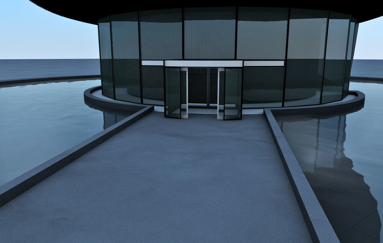 Turning Torso Skyscraper Building 3D model_7