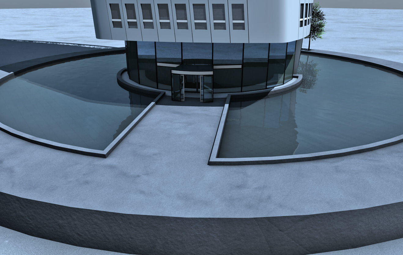 Turning Torso Skyscraper Building 3D model_8