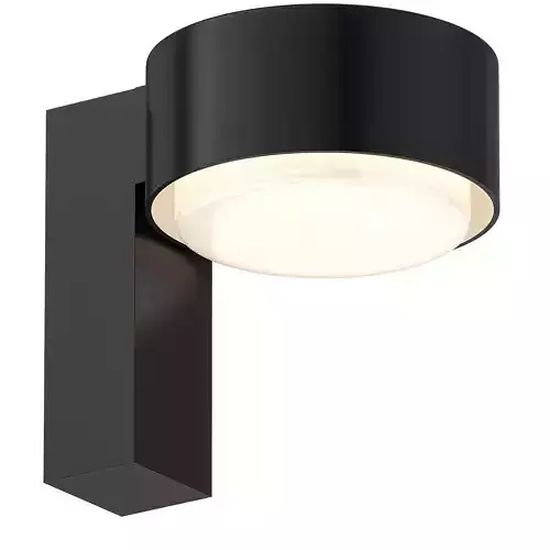 LED aluminium outdoor wall lamp 3D model