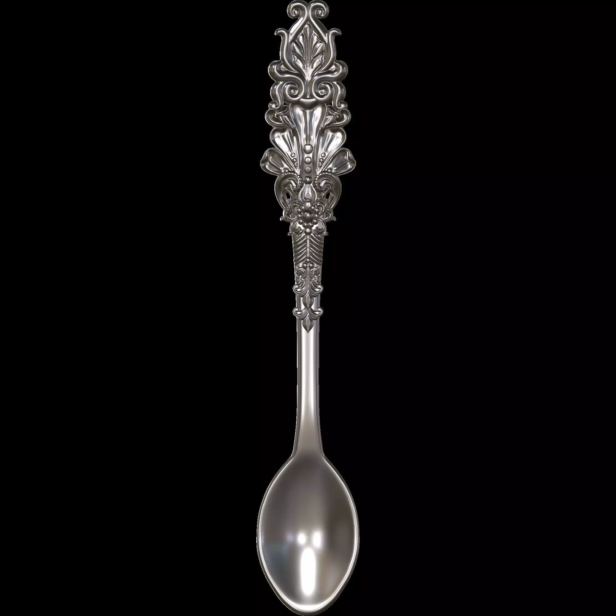 Ornament Spoon  Model 2 3D print model_0
