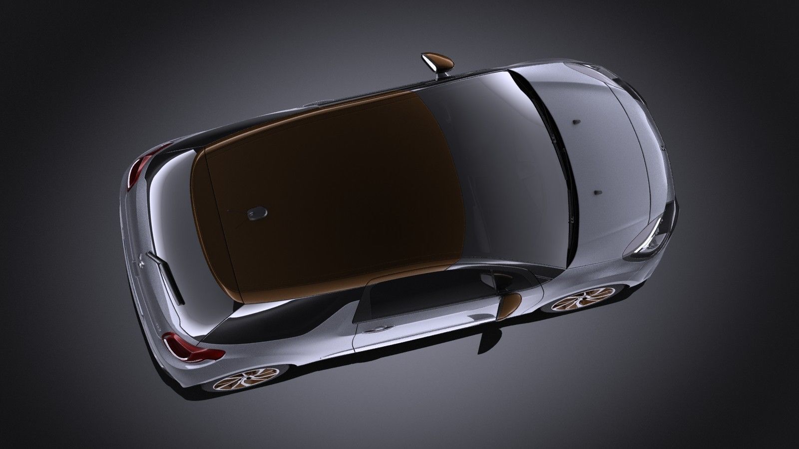 Citroen DS3 2016 VRAY 3D model_7