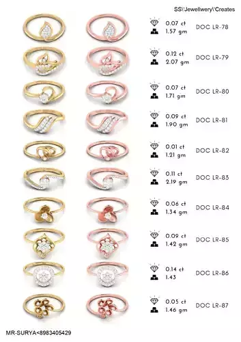 Light WT Rings 3DM Files-Check Description