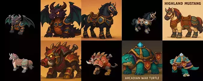 MountWorld bundle 27 pack 100 glb