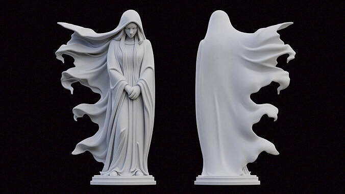 Maiden of Dust Free 3D print model