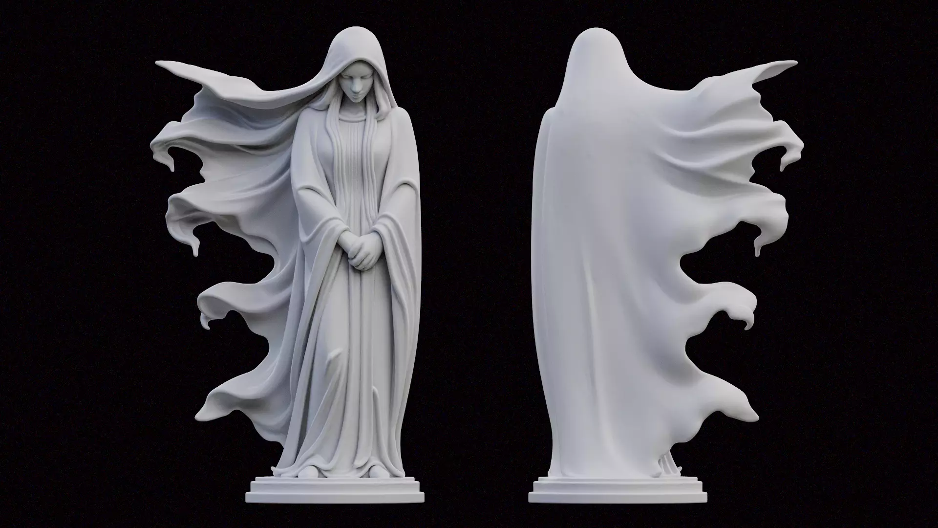 Maiden of Dust Free 3D print model