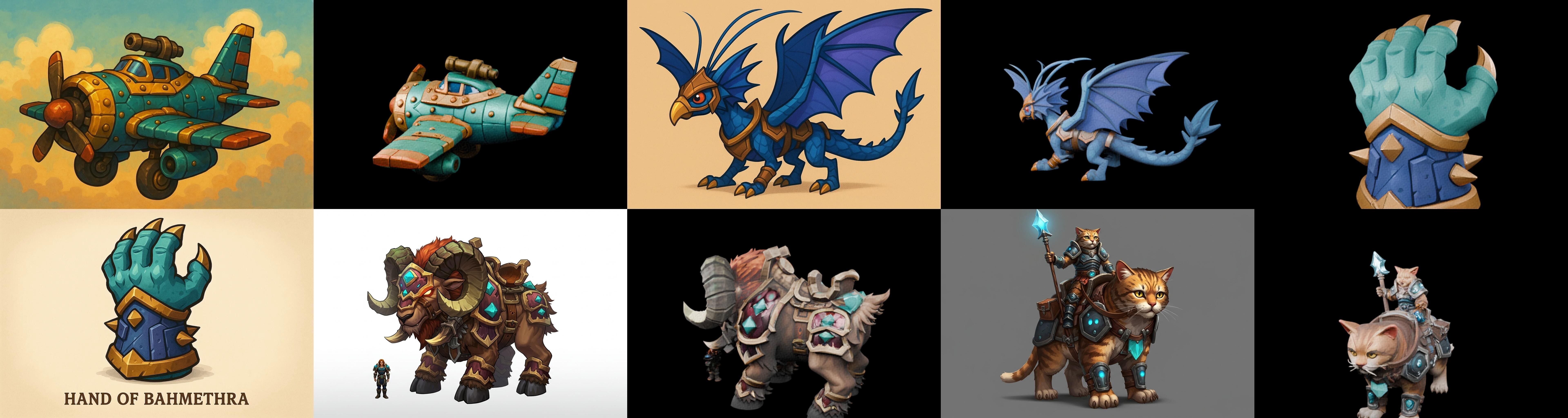 MountWorld bundle 25 pack 100 glb Low-poly 3D model_12