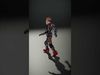 Futuristic Cyber Warrior Rigged and Animated Low-poly 3D model_2