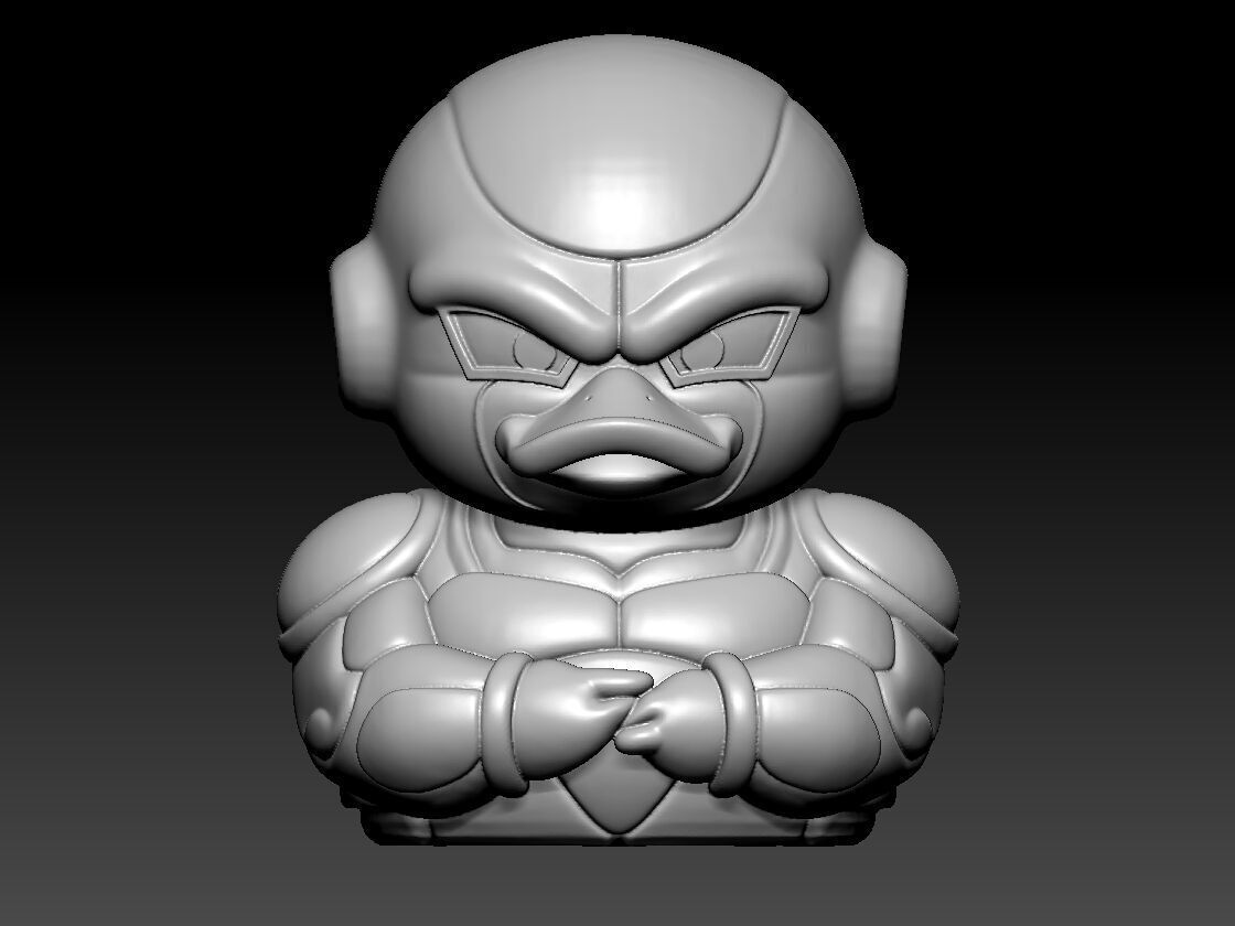 Rubber Duck - Frieza Dragon ball model - 3D print 3D print model_1
