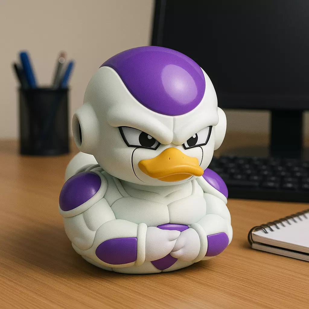 Rubber Duck - Frieza Dragon ball model - 3D print 3D print model_0