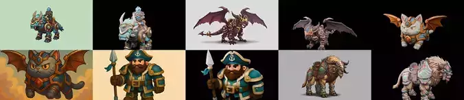 MountWorld bundle 23 pack 100 glb