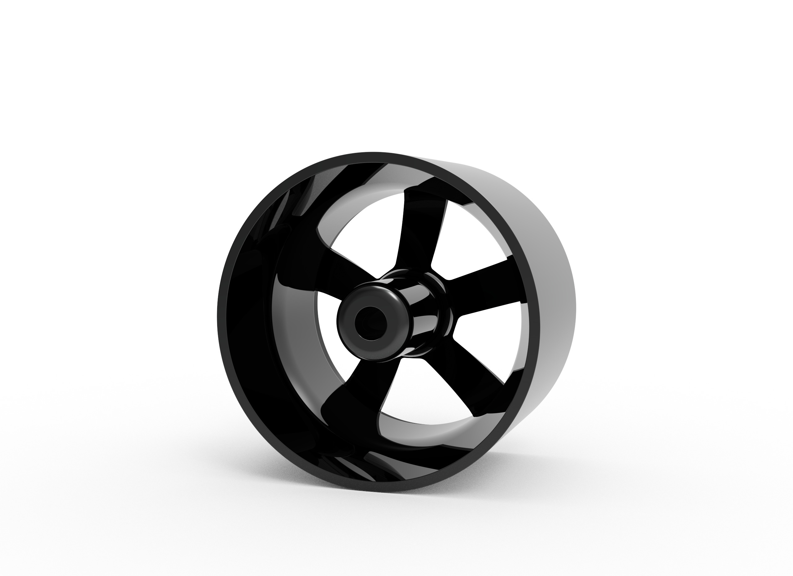 AMERICAN RACING TTF WHEEL 3D PRINT MODEL 3D print model_7